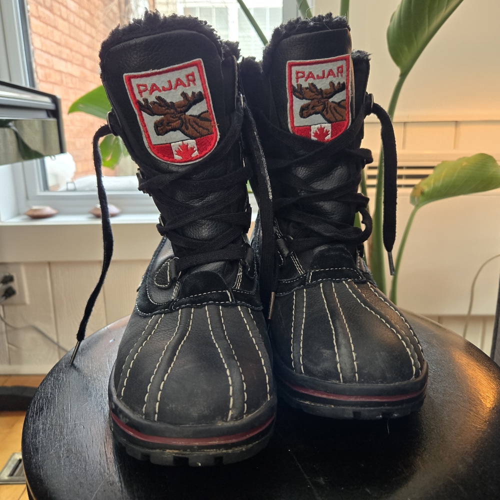 Pajar Black Winter Boots